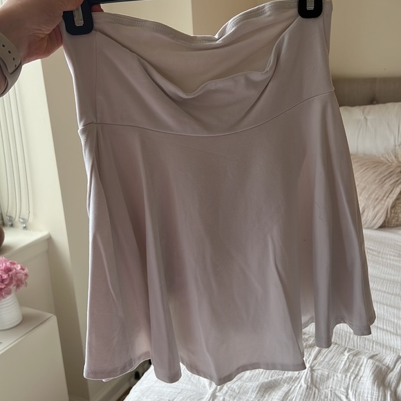 White susana Monaco strapless top size small - Picture 3 of 3